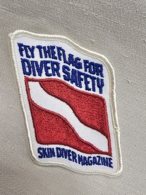 Fly The Flag For Diver Safety Skin Diver Magazine Patch